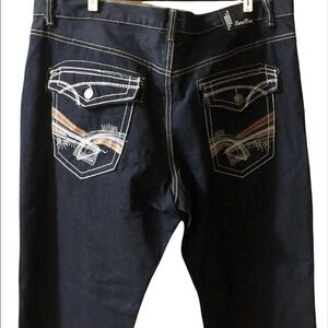 Sacred Crown Jeans Mens Size‎ 48 Blue Cotton